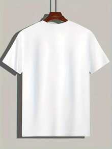 Camiseta de manga corta negra y blanca para el hogar y el exterior, diseño de corazones y copas de vino para el Día de San Valentín, regalo para mujer, top para fiestas y vacaciones. - Blanco - Ver 2