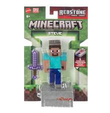 Mattel 美泰官方 Minecraft 红石可动人偶 - 可动红石电路机制模型，兼容乐高积木，适合 7-14 岁男孩的生日礼物 - 彩色 - 查看 6