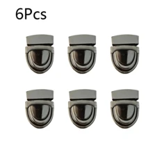 2/6/8/10Pcs Metal Lock Clasp, Bag Buckle, Handbag Shoulder Bag Wallet Tote Bag Closure Snap Button, Craft Packaging Decoration, Wallet Making, DIY Wallet Making - Multicolor - View 16