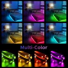 24键红外遥控器3535 RGB LED灯条，USB供电，自粘式，可调光，色彩丰富，安装简便，设计灵活，非常适合电视、卧室、客厅、楼梯、派对和家居装饰。 - IR 24-key RGB light strip - 查看 6