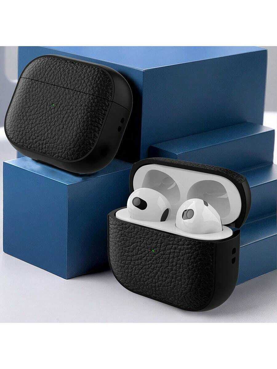 适用于 Apple 1/2、Apple Pro、Apple Pro 2、Apple 3、Apple 4 的 TPU 仿皮保护壳，带钥匙扣，全面保护，尽显高端质感