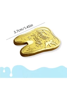 1枚牙仙金币，奖励金属纪念币，桌面摆件，创意收藏口袋币，适合作为生日礼物、家庭纪念品、朋友礼物、节日惊喜，附赠透明保护壳 - 1pc - 查看 2