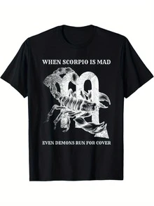 Camiseta Boot Hill Saloon Skeleton Chopper Flames Vintage Biker de cuello redondo,  adecuada para entusiastas de las motocicletas y fans del unisex - Negro - Ver 1