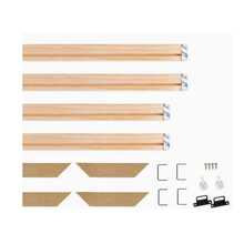 1 Set (4pcs) DIY Canvas Frame Wooden Stretcher Bars, Frame Only (Canvas & Glass Not Included), Easy Assembly, Suitable For Oil Painting - 1PC - View 13