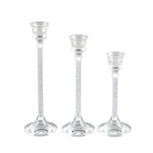 1件/3件裝 壓克力蠟燭台 餐桌蠟燭杯 婚禮裝飾品 燭光晚餐時尚壓克力蠟燭杯（不含蠟燭） - 亞克力氣泡燭台 - 查看 10