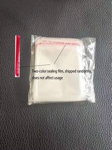 Túi đựng trang sức trong suốt đựng dây chuyền và bông tai (200 chiếc/400 chiếc/600 chiếc/800 chiếc). - trắng - Xem 11