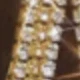 Pendientes de diamantes de imitación estilo B