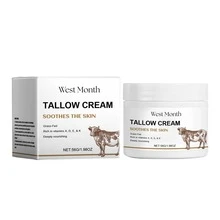 Tallow-crema facial que se desvanece, líneas finas, reafirmante, hidratante, suavizante, iluminador, reparación, bálsamo nutritivo hidratante, cuidado de la piel - 1 - Ver 1