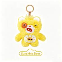 Spin Master CARE BEARS Móc khóa hình gấu bông Fuggler Love Bear chính hãng – Đồ chơi sưu tầm độc đáo, xấu xí nhưng dễ thương, phụ kiện trang trí ba lô, quà tặng sinh nhật - Nhiều màu - Xem 15