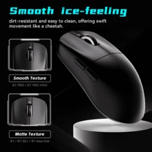 ATKGEAR ATK VXE Dragonfly R1 SE+ Mouse Nirkabel Berkabel/2.4G/BT Tiga Mode Mouse DPI yang Dapat Diatur Sensor Unggulan Ringan Portabel Mouse Laptop Kantor Belajar - View 2
