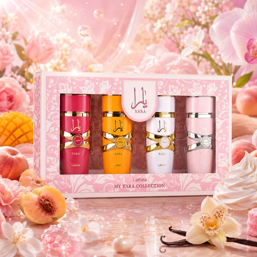LATTAFA - YARA COLLECTION 4 X 25ML UNISEX EAU DE PARFUM - 花卉印花 - 查看 1