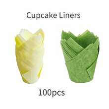 Tulip Cupcake Liners, Baking Paper Cups, Baking Tools, Cupcake Liners - View 17