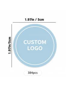 [Tùy chỉnh] 48/96/192/384/768 miếng dán tùy chỉnh 2 inch/Dán logo/Dán đám cưới/Dán tự thiết kế/Dán cá nhân hóa/Dán theo yêu cầu, Dán tem tùy chỉnh cho các công ty khởi nghiệp, đám cưới, quà tặng và khuyến mãi - Dán tùy chỉnh, Dán tem logo tùy chỉnh, Dán lễ rửa tội, Dán theo yêu cầu - Nhiều màu - Xem 9