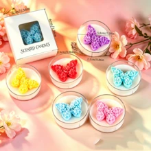 1 nến thơm hình bướm và hoa, nến sáp đậu nành tự nhiên, nến thơm thư giãn, quà tặng sinh nhật/Ngày Valentine/bạn thân/quà lưu niệm/món quà độc đáo và ý nghĩa. - W - Xem 4