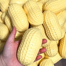 NeeDoh 1个柔软慢回弹花生形减压玩具,成人硅胶花生挤压玩具,缓解焦虑 - 彩色 - 查看 3