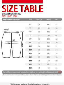4pcs/Set Teen Girl Fashion Street Style Cartoon Girls Print T-Shirt & Tight-Fitting Printed  Shorts 2 Pieces Outfits, Suitable For Casual Outings - 彩色 - 查看 8