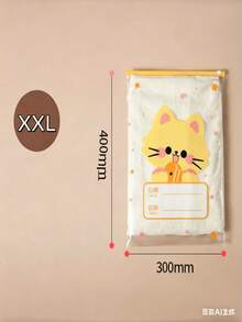 5/10pcs Transparent Zipper Storage Bags, DIY Craft Packaging Bags, Plastic Bags To Keep Clothes Clean, Transparent Plastic Garment Bags For Packaging T-Shirts, Clothes, Documents, Reusable Sealed Plastic Bags - Multicolor - View 12
