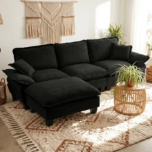 Sofas & Couches - 黑色 - 查看 1