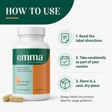 Premium Emma By Enclave BioActives Digestive Support Capsules, 60 Count, Bloating Relief & Daily Gut Regularity Support - 1 Bottle - View 5