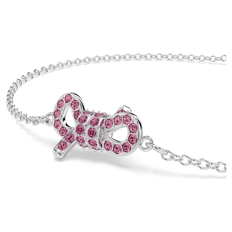 Vòng tay nơ SWAROVSKI Lifelong 5723553 - Hồng - Xem 1