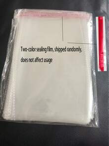 Túi đựng trang sức trong suốt đựng dây chuyền và bông tai (200 chiếc/400 chiếc/600 chiếc/800 chiếc). - trắng - Xem 16