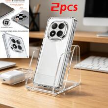 Transparent Shockproof Phone Case. Compatible With Redmi, Honor, Galaxy, Transsion, And Other Phone Models. - Clear - View 44