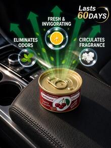 Solid Car Air Freshener, Long-Lasting Fiber Block Diffuser, Deodorizer, Home Decor, Flameless Fragrance, Wardrobe Hanging Scent, Suitable For Room, Bathroom, Bedroom, Office, Natural Scents: Vanilla, Bubble Gum, Cherry, Lavender, Strawberry, Coconut, Suitable For Birthday, Christmas, Mother's Day, Father's Day, Wedding, Graduation, Music Festival Gifts - Multicolor - View 7