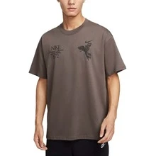 Nike Max90 Sportswear 純棉寬鬆套頭短袖T卹 男款 - 棕色 - 查看 4