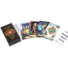 78pcs Russian Version Tarot Cards, World Tarot Card Series Handbook - Multicolor - View 5