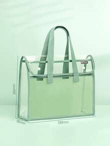 Bolsa de documentos A4 con doble cremallera - Bolsa de documentos de doble capa con solapa horizontal de sarga de PP y asa retráctil. Cuenta con un panel frontal transparente para una fácil identificación, gran capacidad, ligera y duradera, perfecta para la oficina y la escuela; puede contener documentos de tamaño A4 y carta, proporcionando una solución de almacenamiento que ahorra espacio, esencial para estudiantes. Temporada de regreso a la escuela - Multicolor - Ver 15