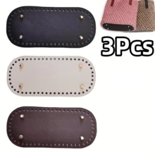 1 pieza/2/3Pcs Fondo de bolso de cuero PU, fondo de bolso precortado adecuado para la fabricación de bolsos DIY, adecuado para la fabricación de bolsos de mujer y la fabricación de carteras DIY - Multicolor - Ver 24