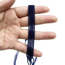 5 Strands 2mm 3mm Stone Beads Spinels Crystal Glass Round Loose Spacer Beads For Jewelry Making DIY Bracelet Necklace Handicrafts Accessories - 5strings - View 7