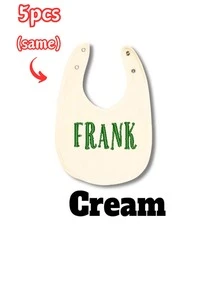 1/3/5pcs, Custom Embroidered Name Baby Bibs, Soft Cotton Gauze, Adjustable Snap Closure, Personalized Bibs For Baby Shower, Newborn Gift, Daily Feeding, Drool Proof, Cute Neutral Colors, High-Quality Baby Essentials - Multicolor - View 23