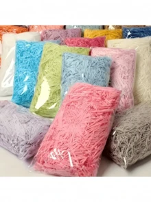 1pc Large Gift Box With Lid - Includes Shredded Raffia Filler - Sturdy & Durable Quality - Ideal For Weddings, Wedding Favors, Birthday Decor, Party Favor Bags, Gift Wrapping, Father's Day Gift Boxes, Teacher Gift Boxes - Multiple Styles - View 10