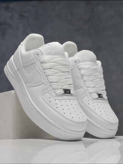 Tênis Aiir Force Unissex Moderno Casual Confortável Ideal para Skate e Passeio