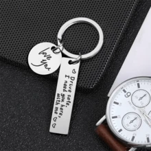 Durable Stainless Steel Keychain, Rust-Proof, Scratch-Resistant, And Fade-Resistant. Minimalist Style Suitable For Various Occasions, Effectively Manage Keys And Can Also Be Used As A Bag Pendant Decoration - Silver - View 3