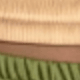 Khaki and Matcha Green