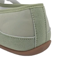 Damen Flache Schuhe - Grün - View 5