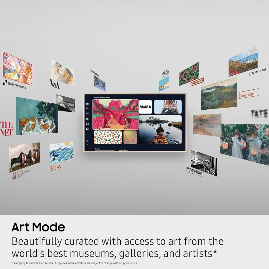Samsung 65-Inch The Frame QLED 4K Smart TV - 查看 1
