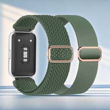 2入快拆替換錶帶 尼龍編織環 相容於 Galaxy Fit 3 & 華為 Watch Fit 3/4/5/4 Pro/5 Pro - for Hua wei fit5/fit5 pro - 查看 21