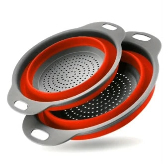 Colanders & Strainers - Red - View 1