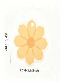 2 miếng bọt biển nén dùng để lau chùi nhà bếp, chất liệu sợi giãn nở, bọt biển rửa chén tái sử dụng, miếng lau không gây trầy xước cho nhà bếp và phòng tắm. - Hoa màu vàng - Xem 2