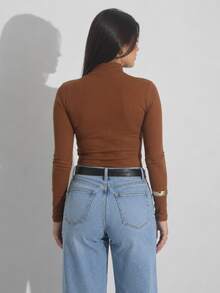 Women Sweaters - Rỉ Nâu - Xem 3
