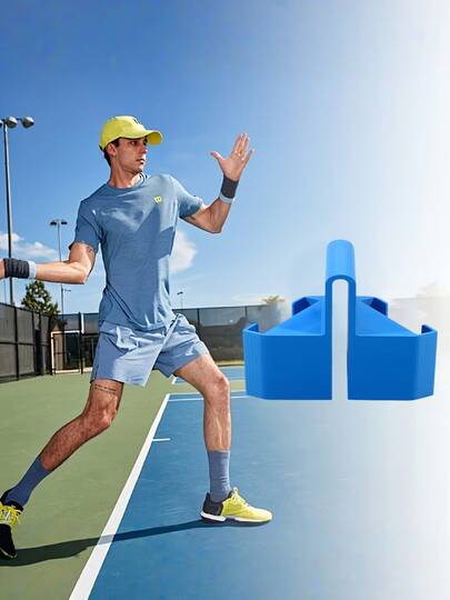 1 Giá đỡ camera lưới tennis bằng nhựa, dụng cụ đa năng dùng cho thể thao.