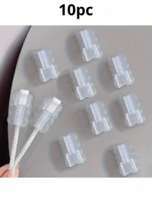 5 chiếc ống bọc cáp bằng nhựa ABS: Bảo vệ cáp của bạn khỏi hư hỏng và tuột rời. - Nhiều màu - Xem 15