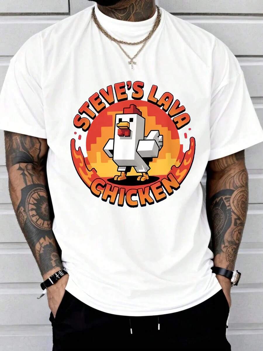 Men T-Shirts - White - View 1