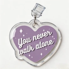 1PC Bangtan USB C Dust Plug For Bluetooth Earbuds, 2-In-1 Acrylic Purple Friendship Keychain Pendant, Type C Charging Port Cover Protector Compatible With JBLs T280TWS X3 Samsungs Buds4 Apples Xiaomis Buds 6 IPhones 15 16 Android Phones, Fan Gift - View 1