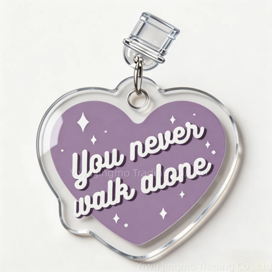 1PC Bangtan USB C Dust Plug For Bluetooth Earbuds, 2-In-1 Acrylic Purple Friendship Keychain Pendant, Type C Charging Port Cover Protector Compatible With JBLs T280TWS X3 Samsungs Buds4 Apples Xiaomis Buds 6 IPhones 15 16 Android Phones, Fan Gift - View 1