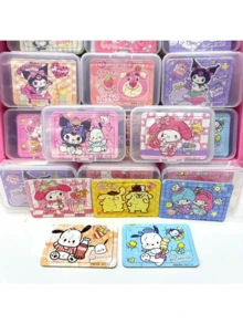 5 miếng/Hộp Bộ xếp hình mini hoạt hình Sanrio mới, Đồ chơi bảng xếp hình dễ thương, Quà tặng nhỏ, Phù hợp nhất cho tiệc sinh nhật, ngày lễ, tặng quà - Nhiều màu - Xem 7