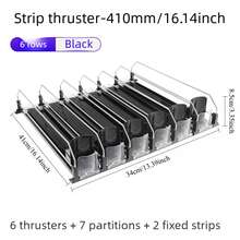 Adjustable Automatic Push Beverage Can Dispenser, Refrigerator Soda Organizer Rack, Kitchen Storage Shelf - Black - View 17